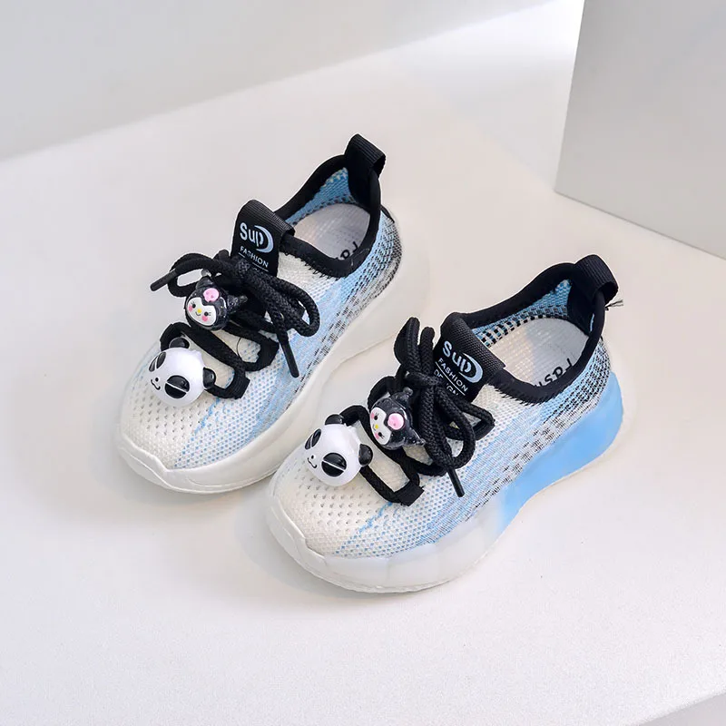 

DIMI 2023 New Spring Baby Sneaker Soft Breathable Infant Toddler Shoes Light Non-Slip Cartoon Accessories Boy Girl Walkers Shoes