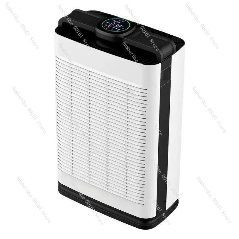 Home Air Purifier Strong Suction Pet Hair Odor Dust Removal Negative Ion Fresh Air Cleaner for Bedroom Living Room