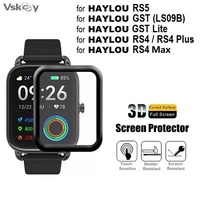 100PCS 3D Soft Screen Protector for Haylou RS5 LS19 RS4 Plus GST LS09B GST Lite LS13 Smart Watch Full Cover Protective Film