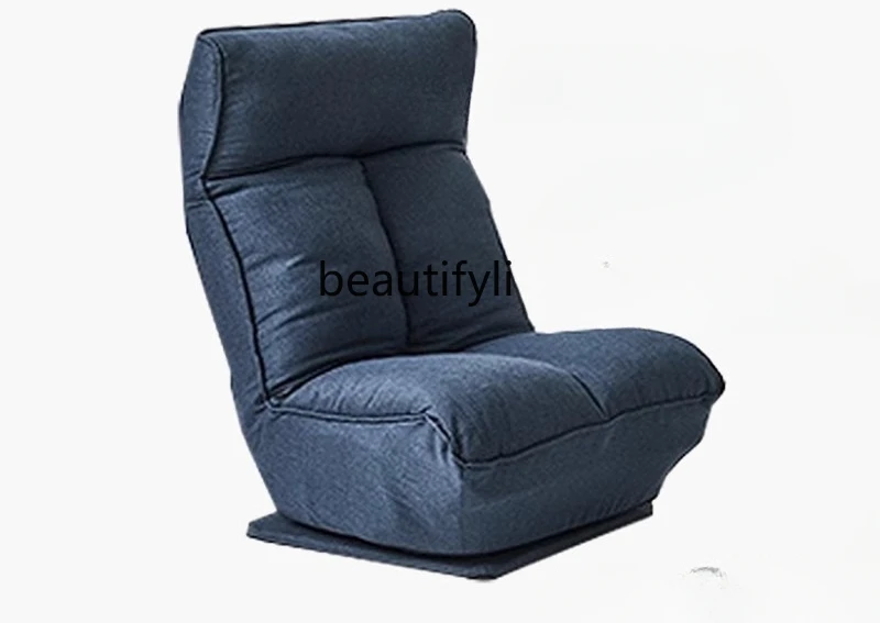 Swivel sofa, multifunctional, comfortable and sedentary, single leisure balcony lounge chair, 360 degree sleepable and reclining