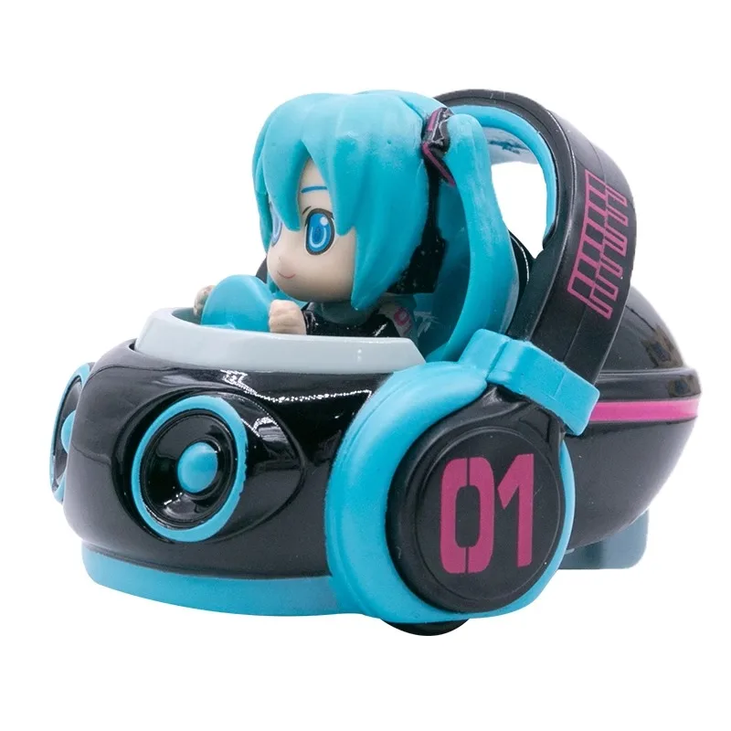INNZA Takara Tomy Tomica Dream Tomica No.160 Hatsune Miku Modello di auto in lega Replica Serie Natale Regali per bambini Ragazzo Giocattoli