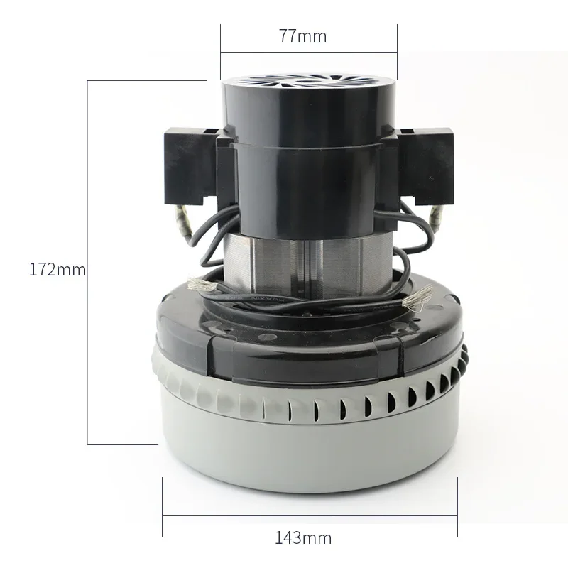 

1000w 1200w 1500w 145mm 300/700G Industrial vacuum cleaner motor for AMETEK philips Midea Haier Rowenta Vacuum suction machine