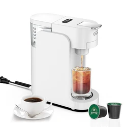 Coffee Machine 1PC Pump Milk Foam Extraction Household Small Semi-Automatic Stainless Steel Coffee Maker Cafetera