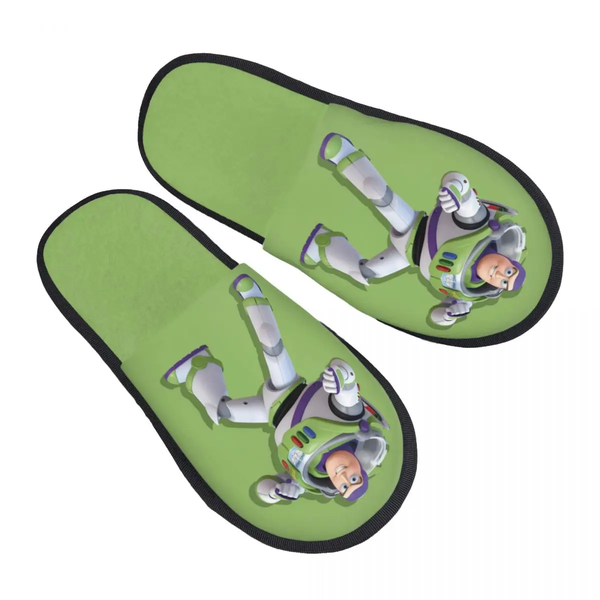 

Custom Toy Story House Slippers Women Comfy Memory Foam Comedy Film Slip On Spa Slipper Shoes