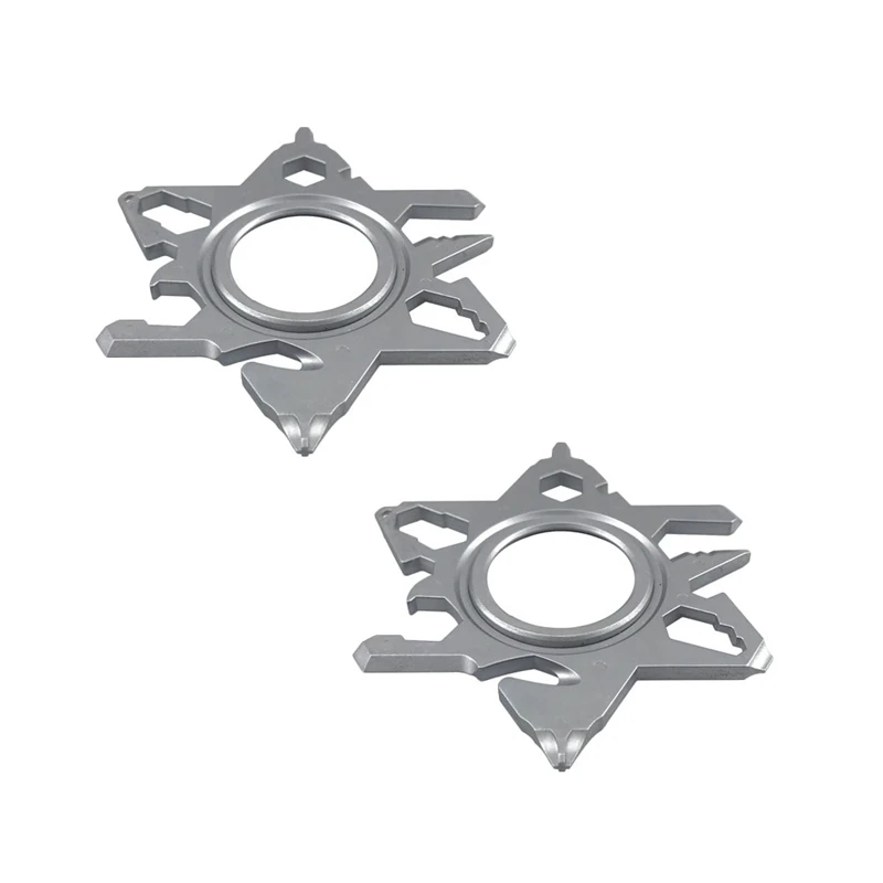 2 PC Alloy Steel Hexagonal Universal 15 In 1 Octagonal Screwdriver Household Tool