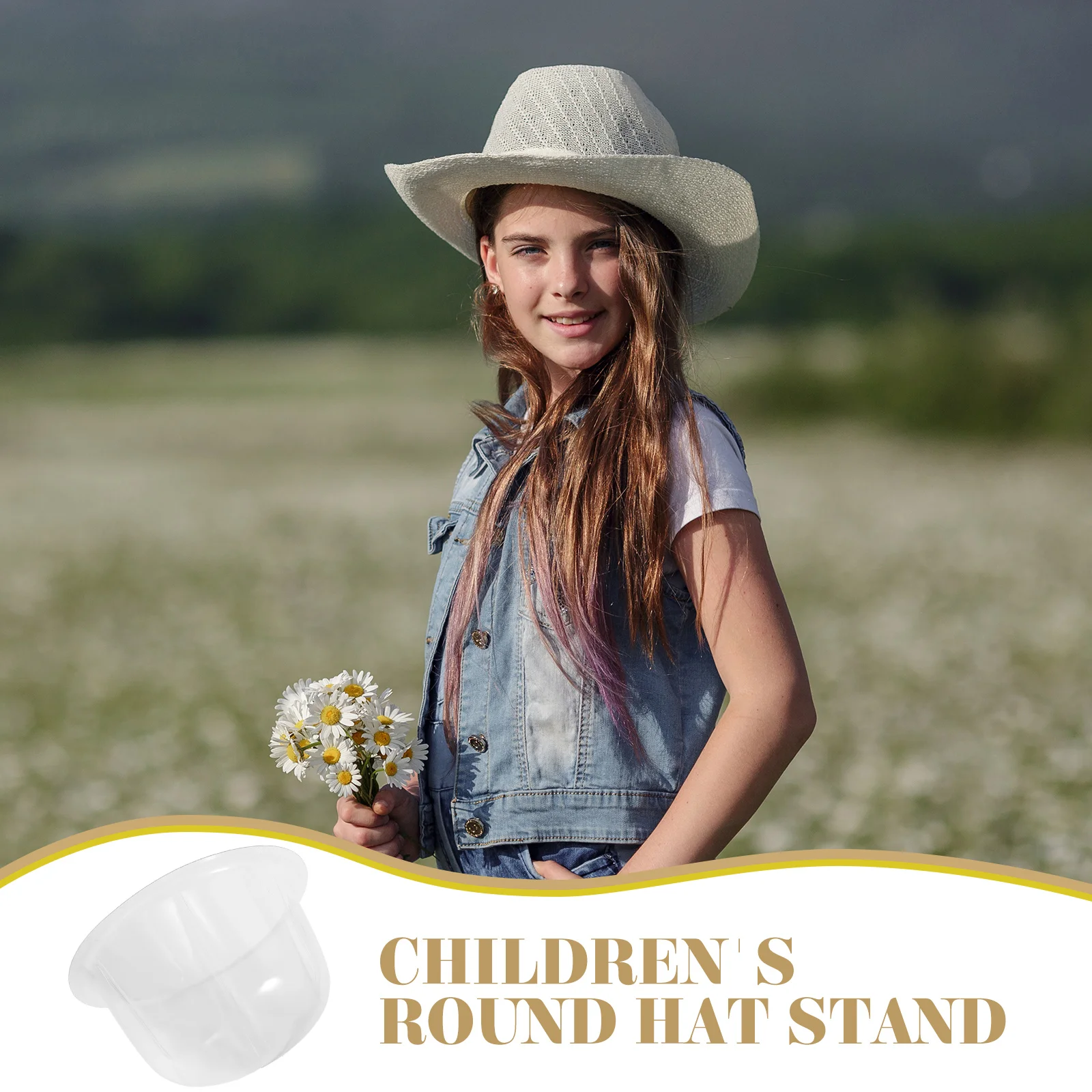 

8 pcs Hat Holders PVC Material Lightweight Compact Size Shape Support Caps Display Stands Storage Solutions