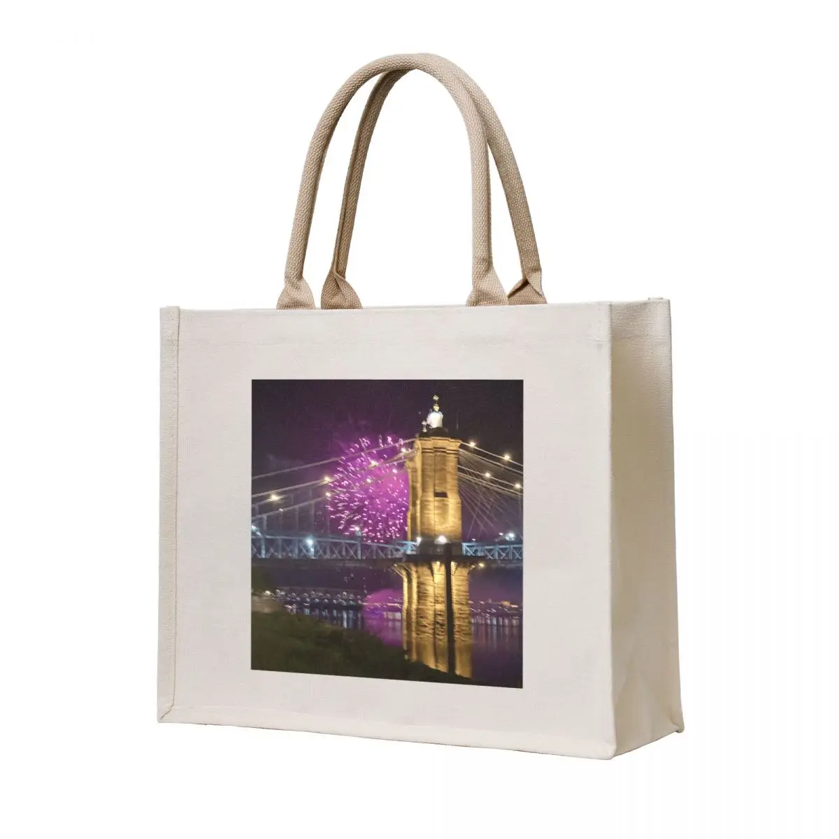 

When Sparks Fly Tote Bag Cloth bag bags woman 2025 Lady bags