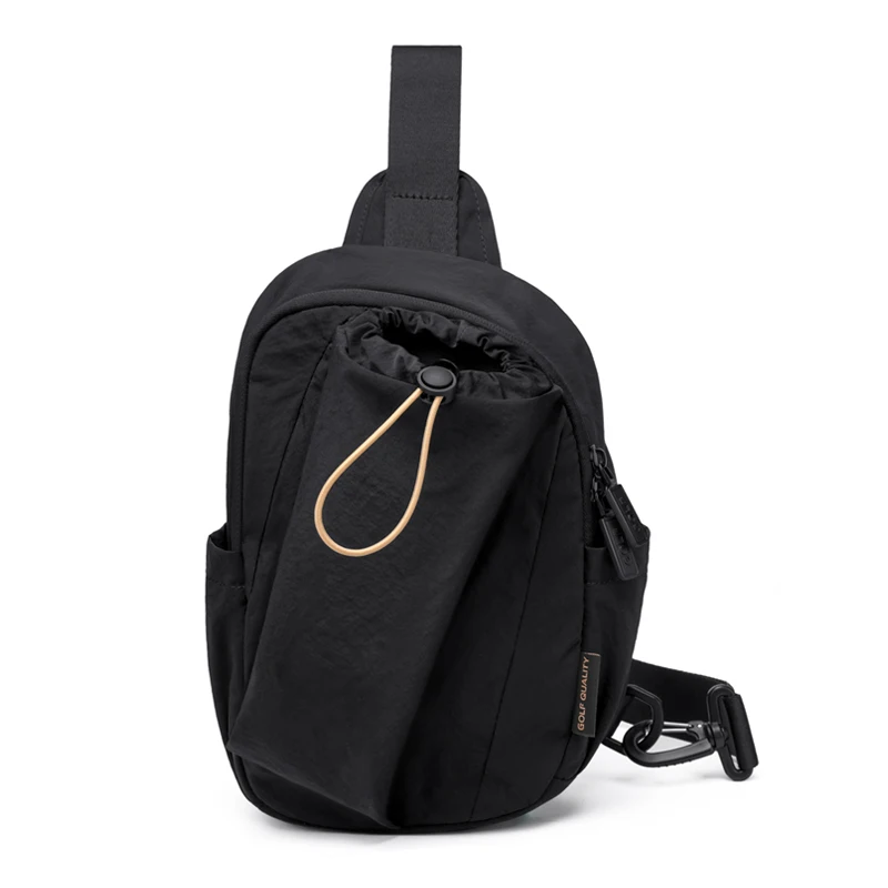GOLF QUALITY Unisex Fashion Chest Bag Nylon Crossbody Trendy Brand Leisure Single Shoulder Waterproof Travel Waist Bag