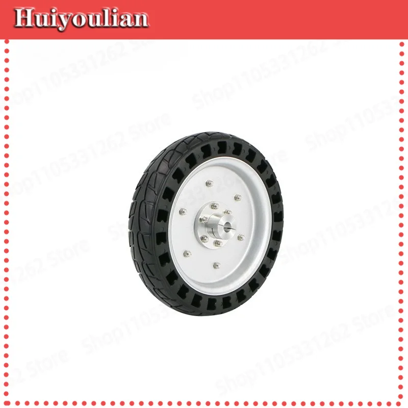 Honeycomb Drive Wheel 152/217/230mm Puncture-Free Solid Wheel for AGV Load-Bearing Durable Wear-Resistant Industrial Smart Robot