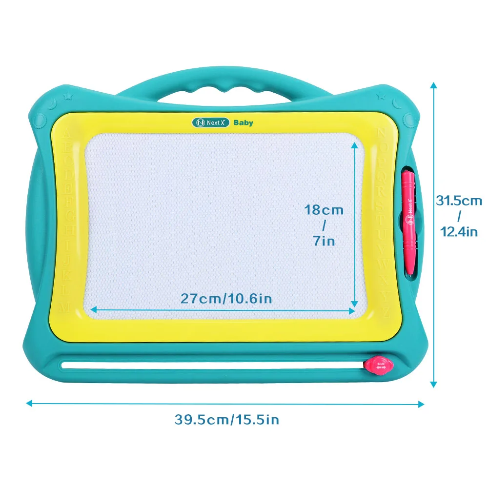 Jouets de planche à dessin pour filles et garçons de 3 ans et plus, cadeaux d'anniversaire et de noël, jouets d'apprentissage éducatif pour enfants, gribouillage effaçable aux couleurs