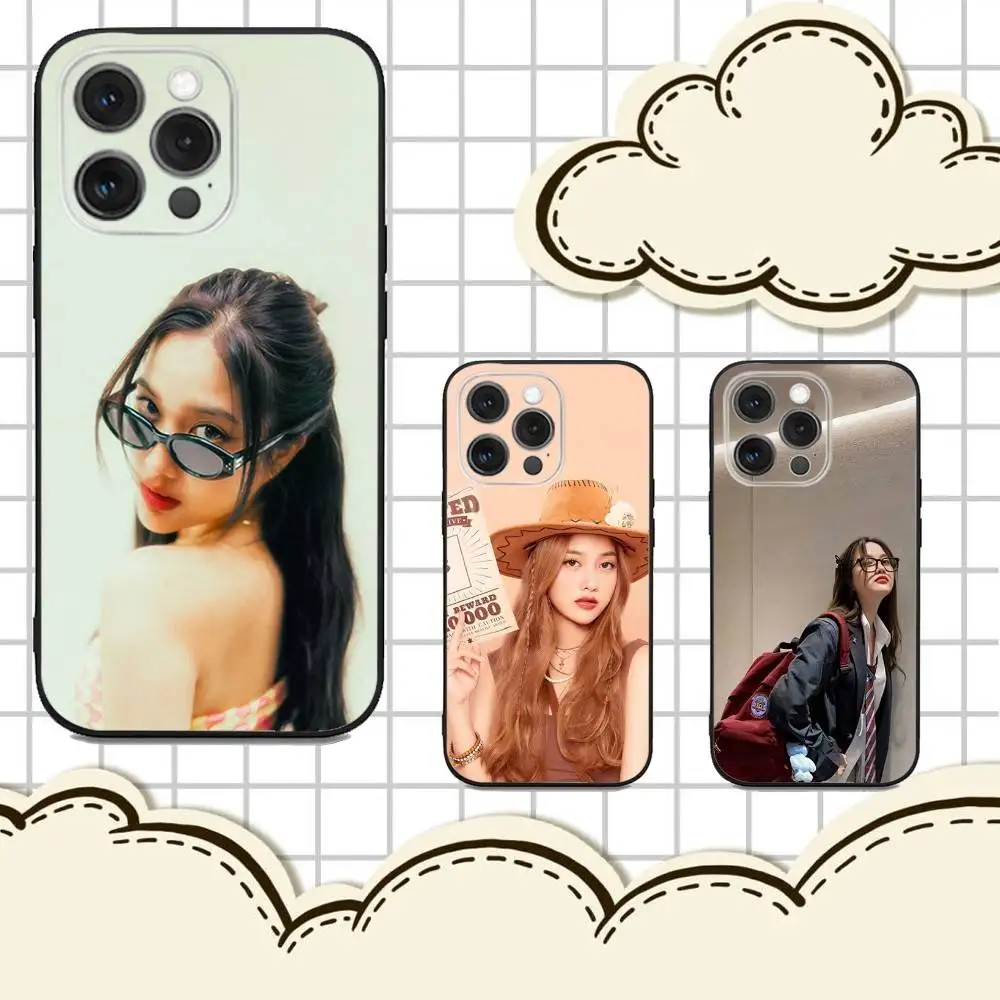 

F-Freen Actor S-Sarocha Phone Case For iPhone 16e,16,15,14,13,12,11,Pro,X,XS,Max,XR,Plus,Mini Soft Black Cover