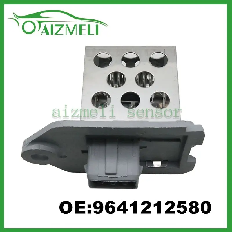 Resistencia de Motor de ventilador de alta calidad 9641212580 para Citroen Berlingo C5 Peugeot 206 307 406 807 accesorios de coche Expert Partner