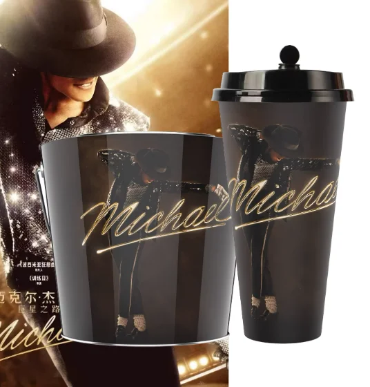 Authentieke Michael Jack Son Superstar Road Microfoon Styling Cup Water Cup Hoed Styling Emmer Popcorn Valley Emmer - afbeelding 1