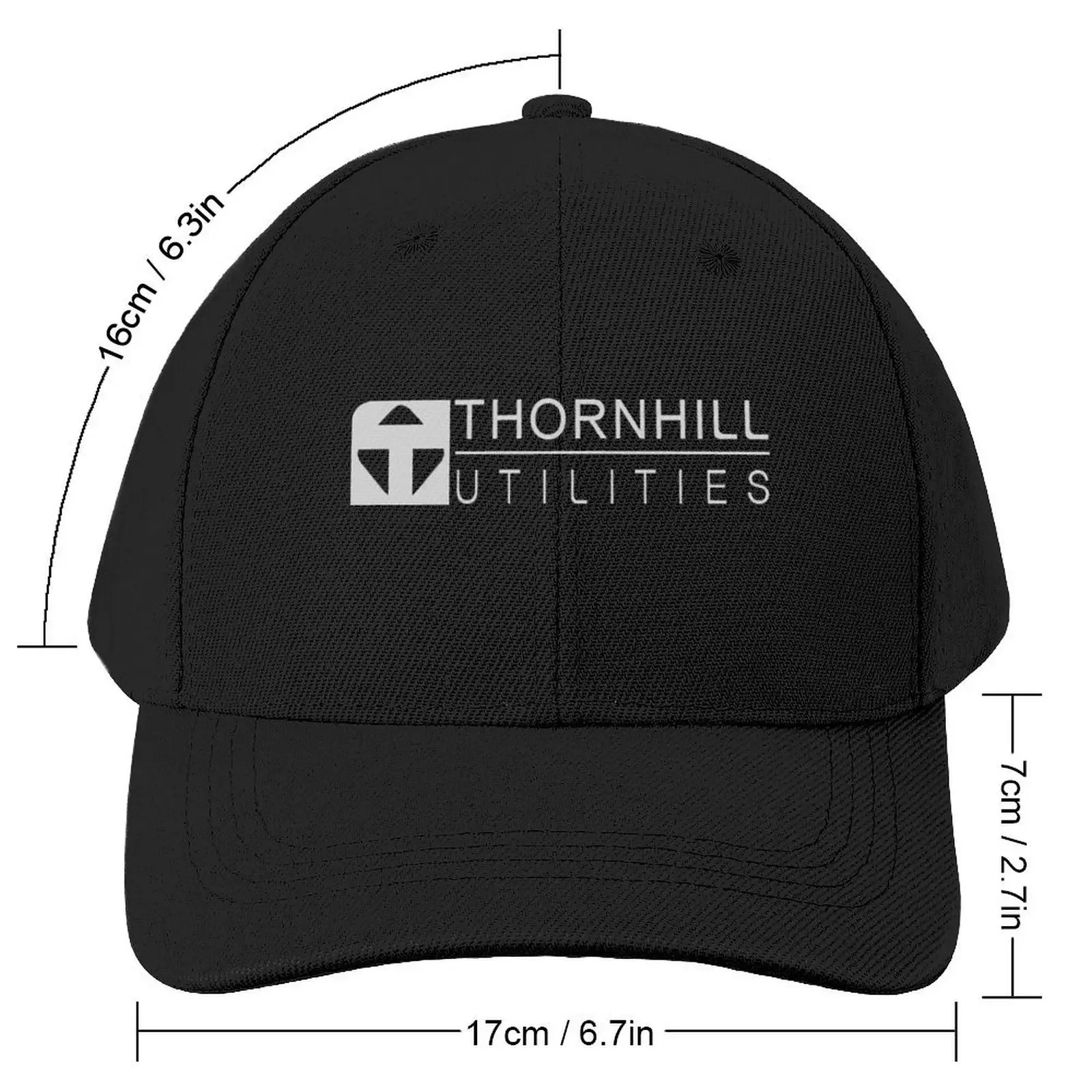 Thornhill Utilities Baseball Cap Streetwear tea Hat Girl Men's