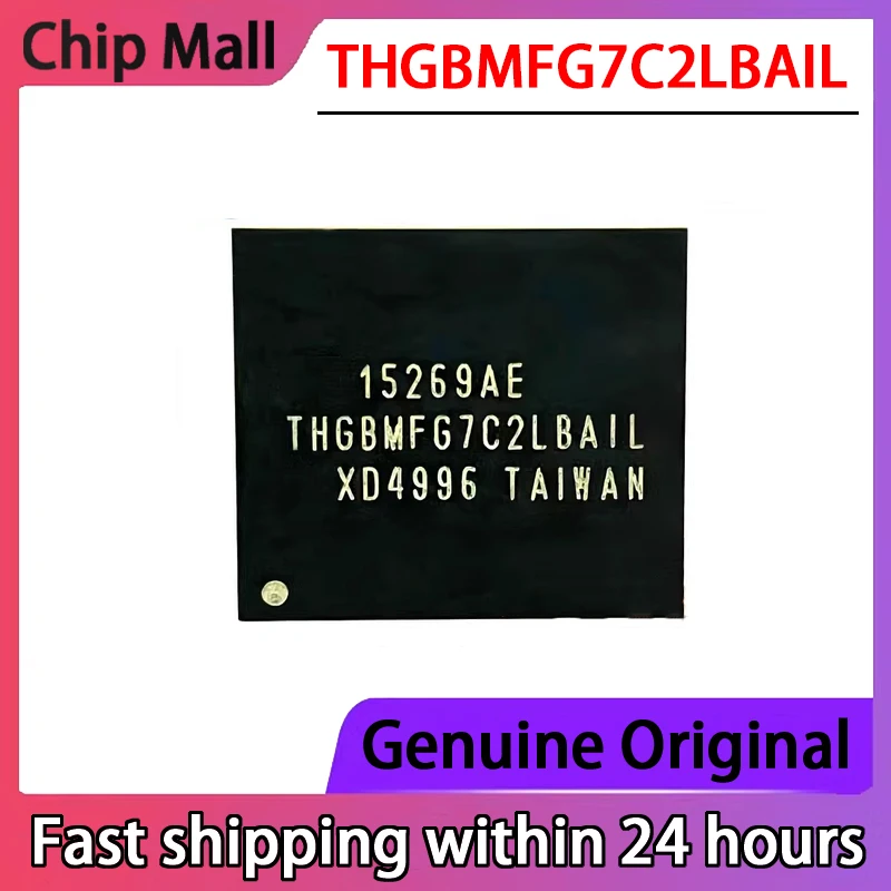 

1 шт. THGBMFG7C2LBAIL THGBMFG7C2 0-10% 5,0 версия EMMC BGA153 новый чип памяти 16G шрифта на складе