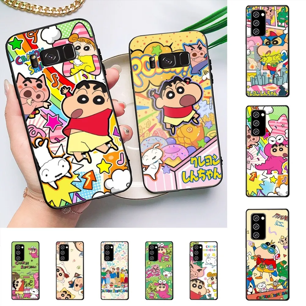 C-Crayon S-Shin Chan Cute Fashion Phone Case For Samsung J 7 Plus 7core J7 Neo J6 Plus Prime J6 J4 J5 Mobile Cover