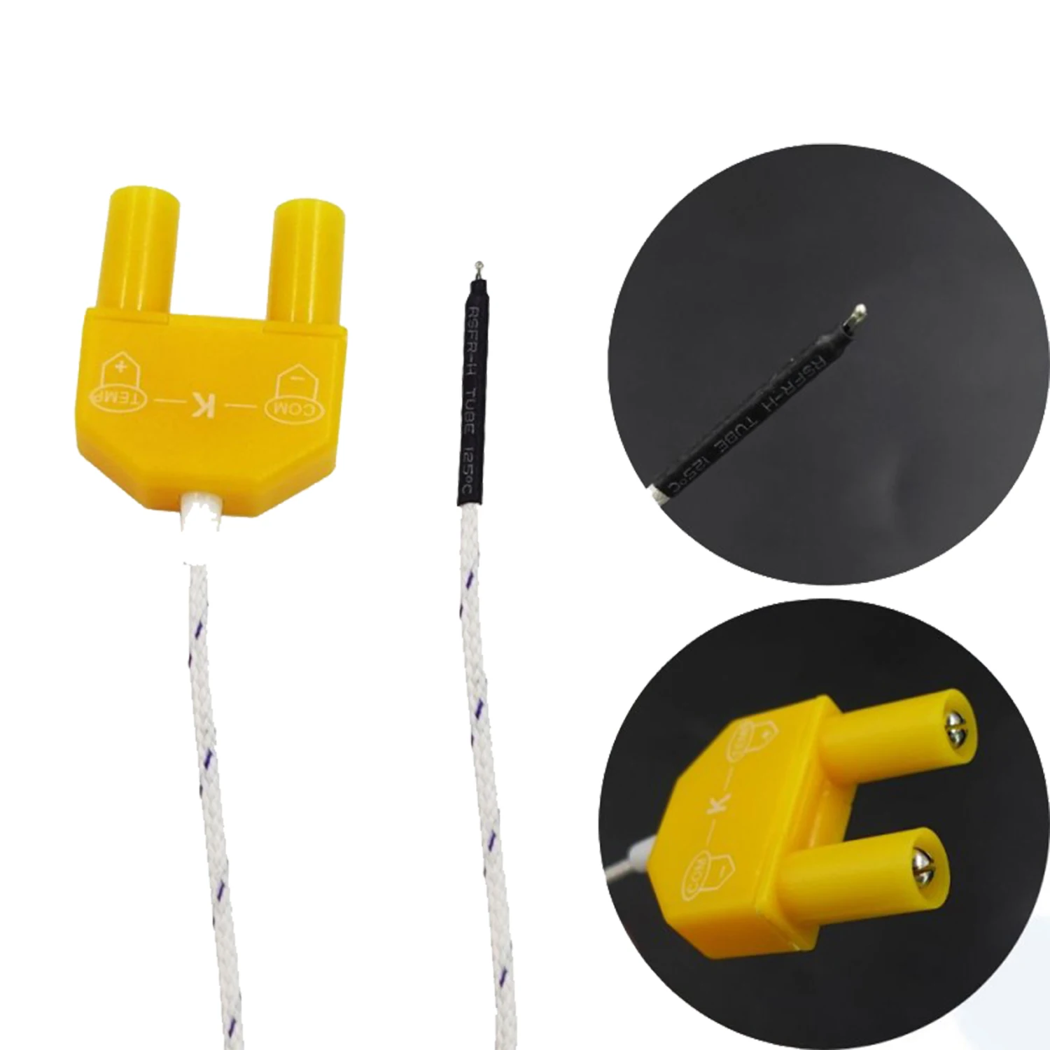 UNI-T UT-T09K temperature probe range -40to260 degrees Celsius Crosshead socket input for UT213C UT216C / D 139C 210D 171C UT222 - view 6