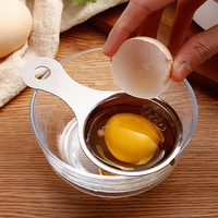 Egg Yolk White Separator - Creative Thickened Egg Strainer Filter, Practical Kitchen Utensil Tool