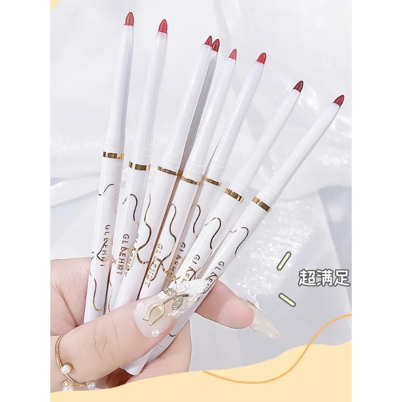 

~Double-ended rotating lip liner, waterproof and long-lasting, not easy to decolorize, lipstick lipstick, beginner lip base