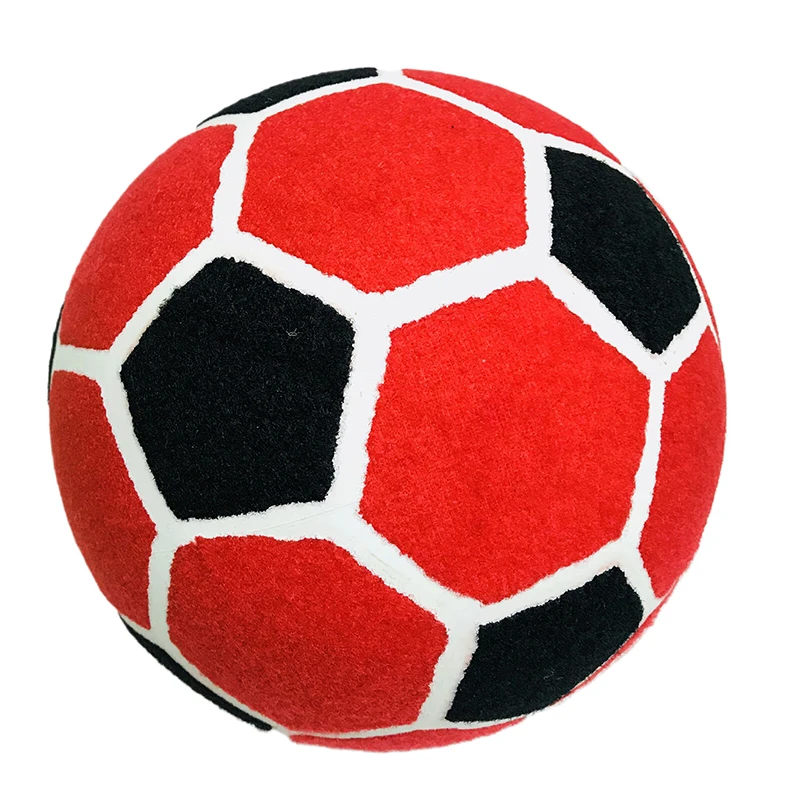 1 pc bola de futebol pegajosa para jogos de dardo de pontapé de pé, dardos de futebol, bola de futebol de feltro, para placa de alvo de futebol inflável ao ar livre