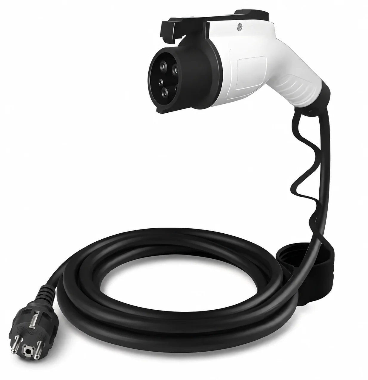 Type 1 to Schuko EV Charging Cable 8-16A 3.6kW Simple Mode 1 5M Cable Portable EV Charger for Light Electric Vehicle
