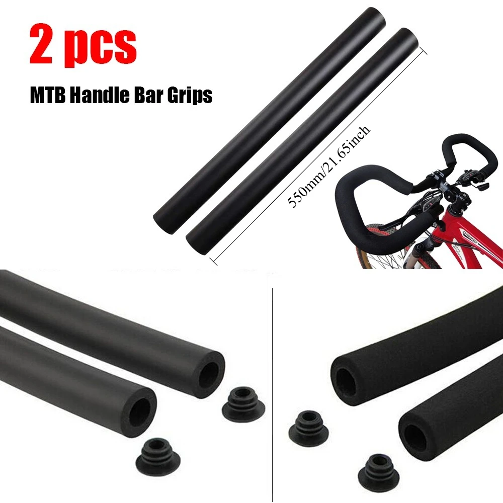

2pcs 500MM Bicycle Bike MTB Handlebar Tube Sponge Foam Rubber Handle Bar Grips Bike Cover Anti-slip Cycling Accessories