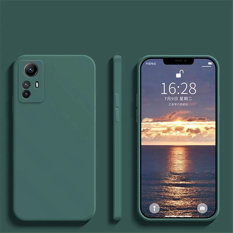 Flüssige Silikonhülle für Xiaomi Mi 12 12s 12x 12 12T Pro Lite 12 Lite 5G Tasche Luxus weiche Handyhülle – Detail 9