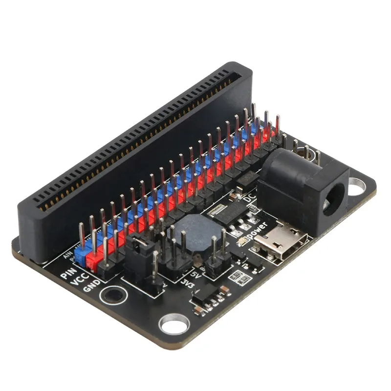 Emakefun Microbit Expansion Board Horizontal  With On Board Passive Buzzer GPIO  IOBIT 5V Supports Scratch Python