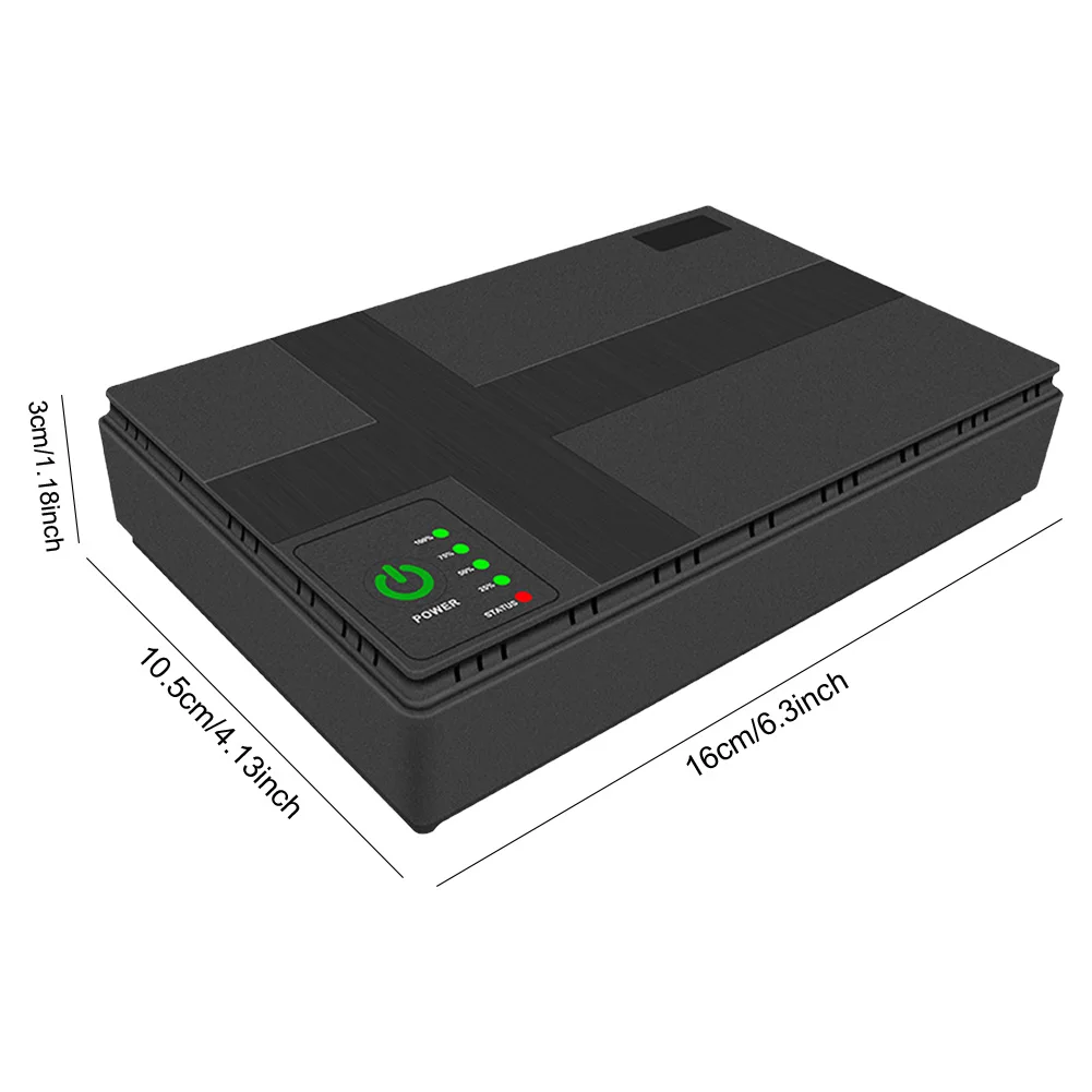 Backup óptico do monitor Cat, Ininterrupto, Ininterrupto, Plugue EU, Rota Portátil, USB, Roteador, 5V, 12V, 85-265V, 8800 mAh, 10400mAh