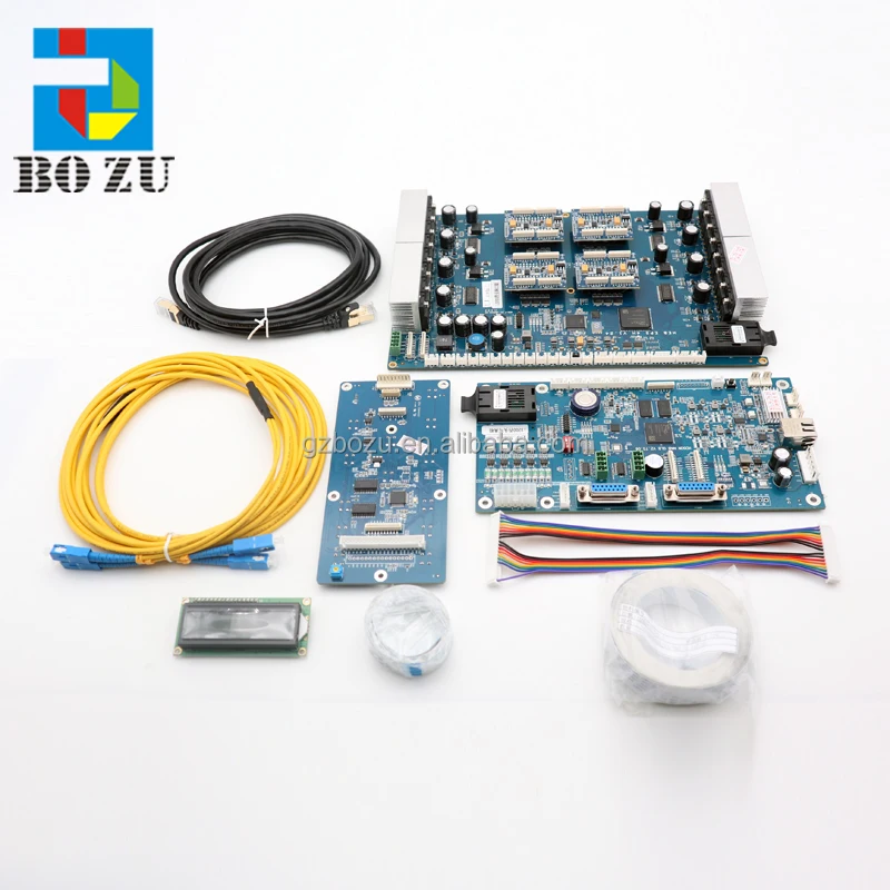 

rolling machine carriage board 4 head type hoson main board i3200 convertion of hoson board i3200 4 heads