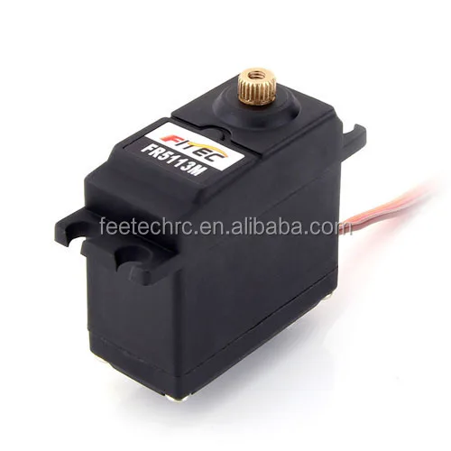 

Feetech 13 кг аналоговый двухосевой сервопривод FR5113M RC серводвигатель металлические шестерни 180 градусов для радиоуправляемых автомобилей/самолетов масштабные самолеты/дрон