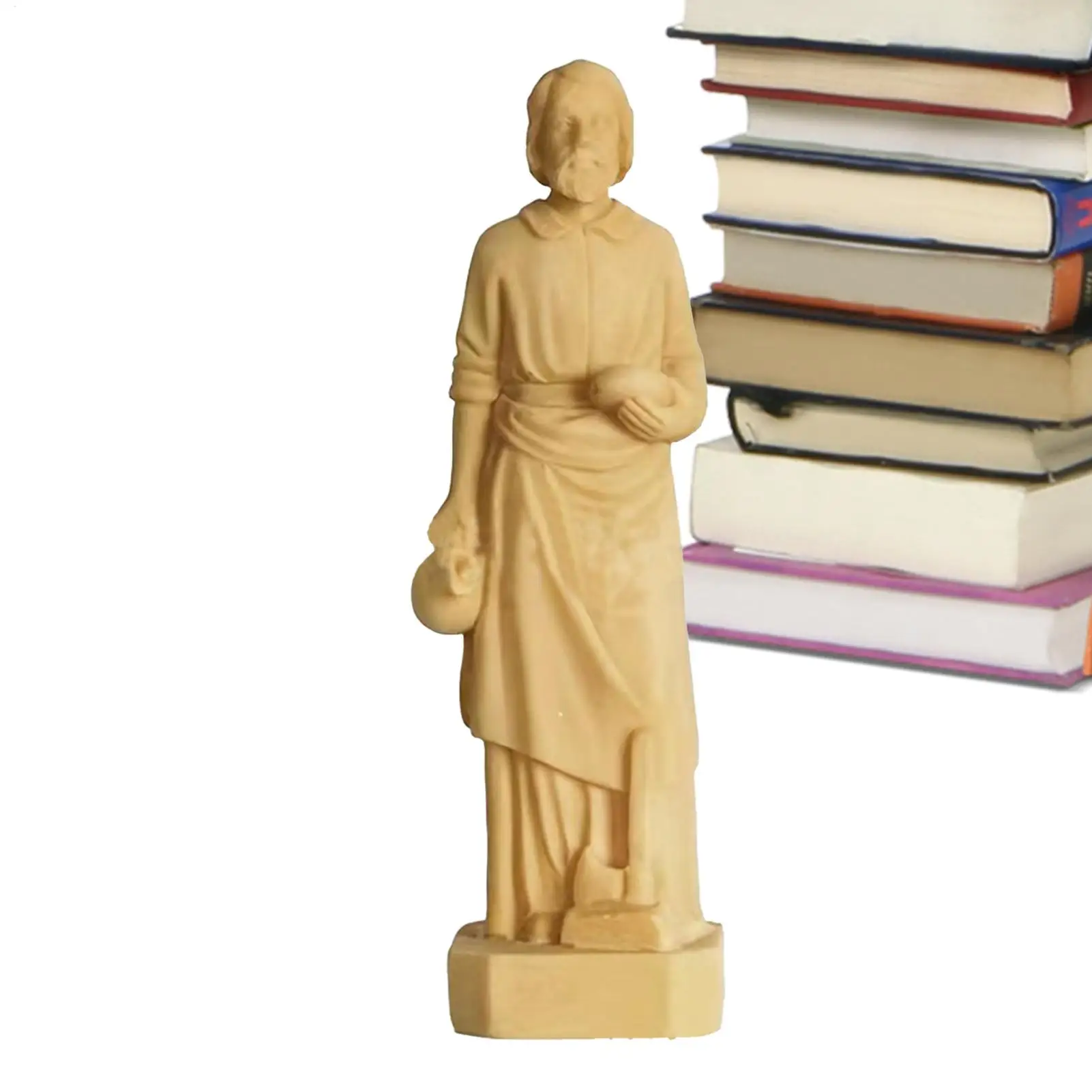 Statue religieuse de Saint Joseph en résine, décoration religieuse pour la maison, figurine, ornements pour chambre et jardin