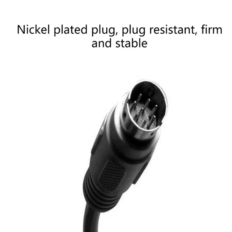 USBACAB230 for PLC Programming Cable EX ES EH EN Series Cable USB-ACAB230 PLC USB2.0 to RS232 Adapter Black-TCES