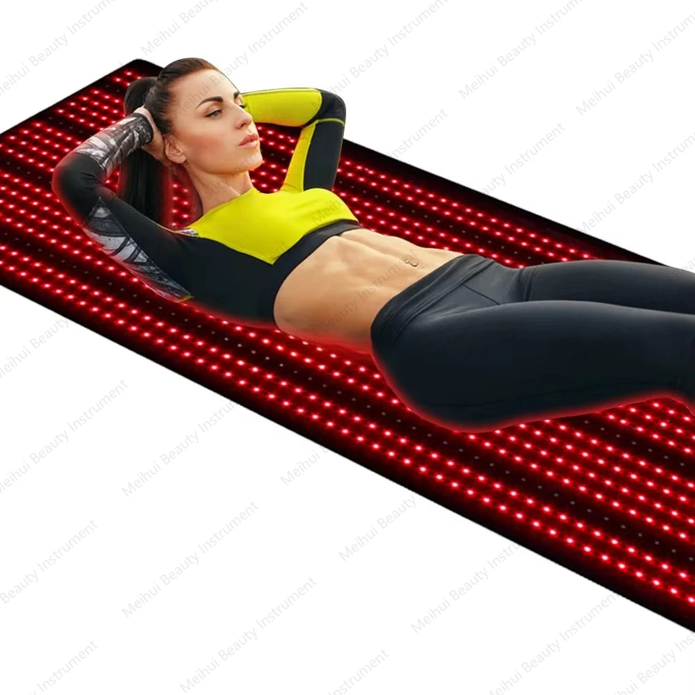 

2025 New 180cm Full Body 660 850nm Infrared Light Emitting Diode Red Light Treatment Mat Bed Blanket,