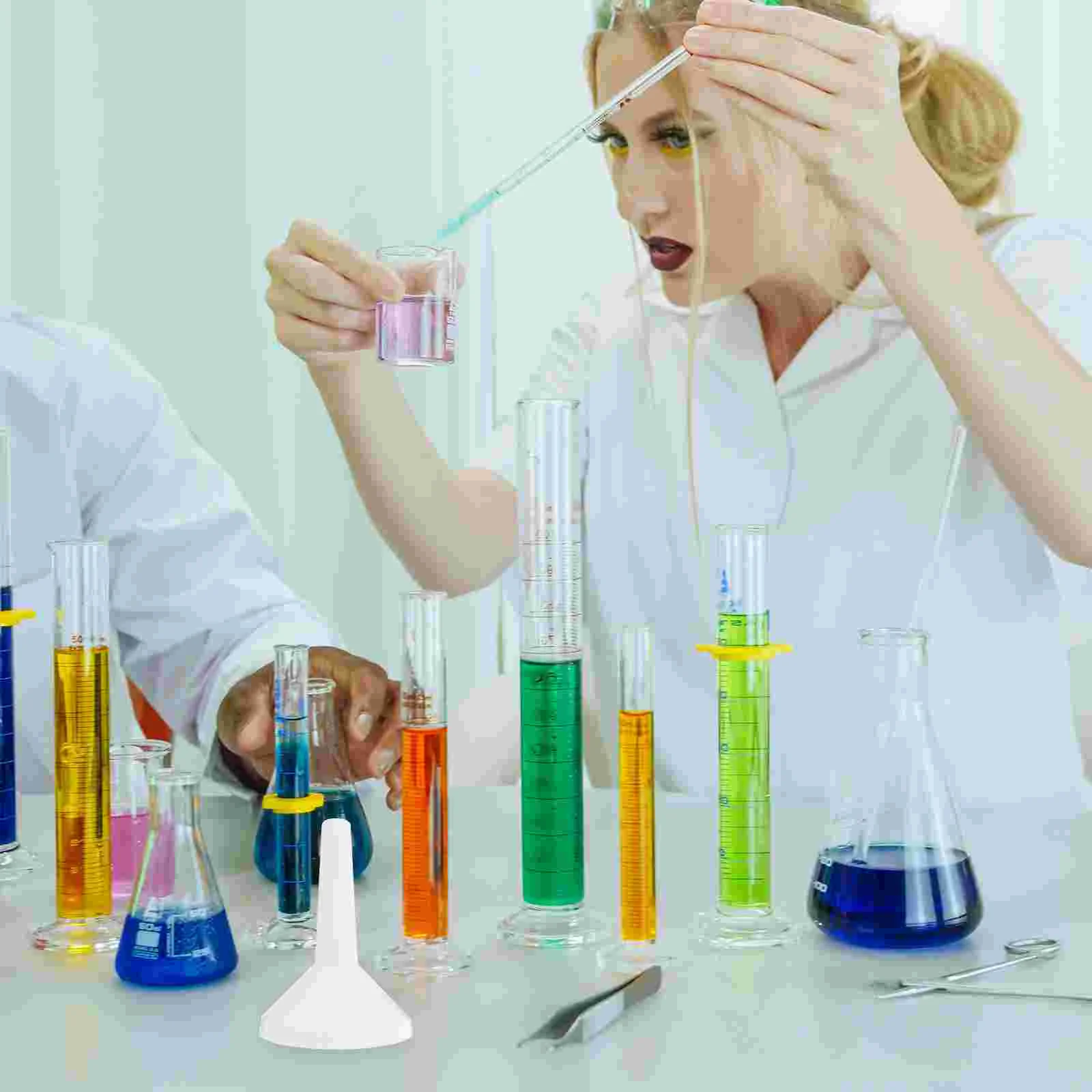 Entonnoir en papier filtrant en plastique, outil de laboratoire, utilisation professionnelle, cuisine