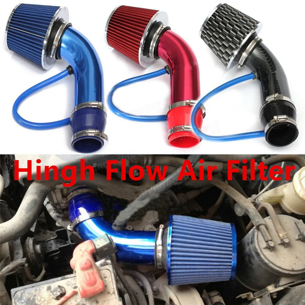 

Car Modified 76MM Universal High Flow Mushroom Head Air Filter Air Intake Kit For Automotive Parts Cold Air Intake Air Filter