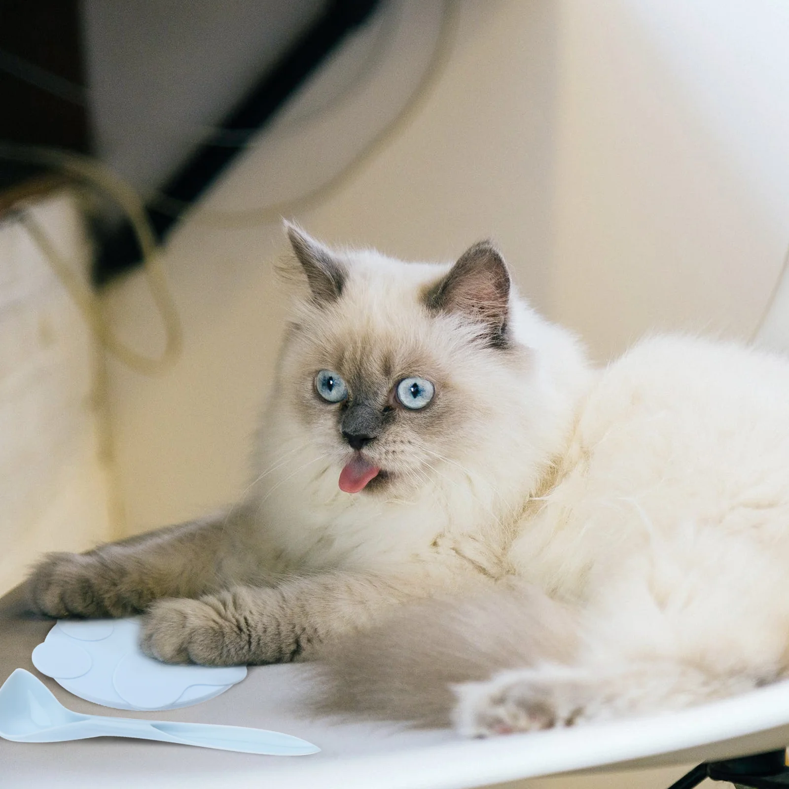 

1 Set Of Silicone Can Lid Pet Food Can Cover 3 Ring Slot Sealed Lid For Cat Dog Food Storage Bacteria Proof Insulated Seal Cover