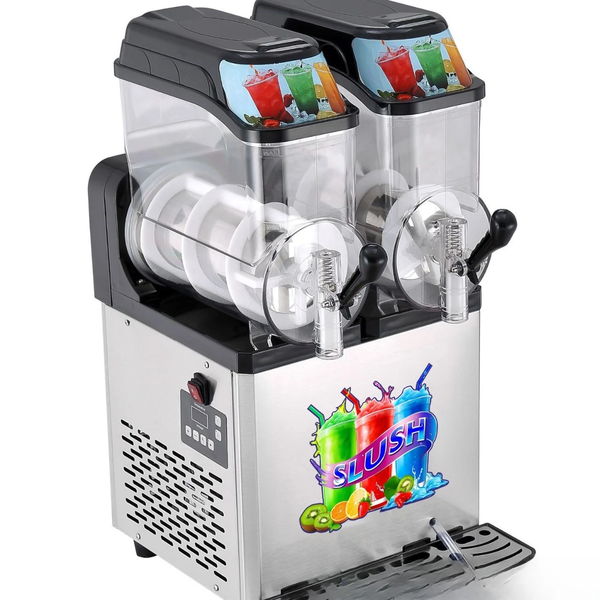 Commercial slush machine single cylinder double cylinder three cylinder snow melting machine smoothie juicer