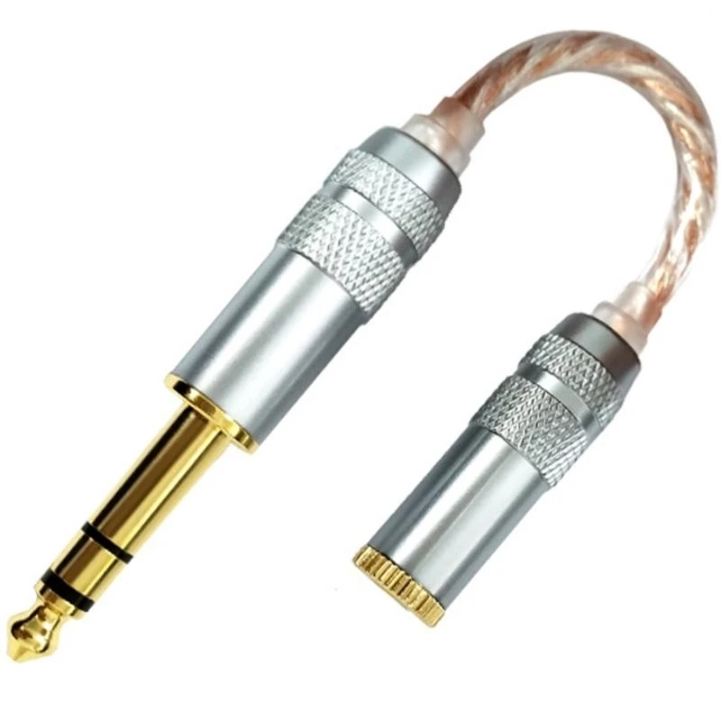 

6.35mm to 4.4mm Adapter Cable Balanced Wire Line for Superior Experience 83CF