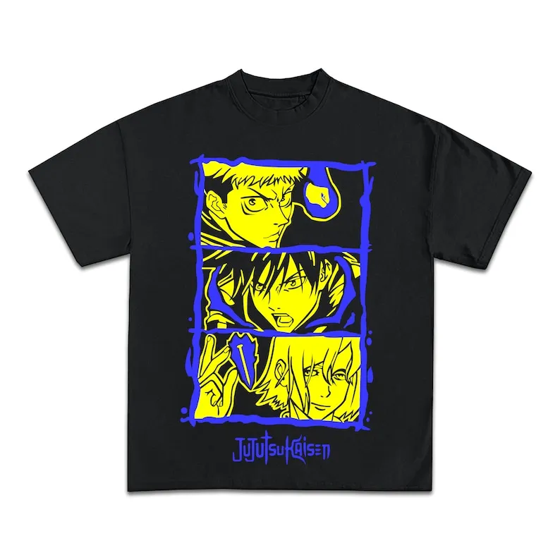 JJK Anime Shirt, Graphic Anime Unisex Shirt, Anime Lovers Shirt, Manga Tee, Japanese Anime, Gift for him, Gift for her