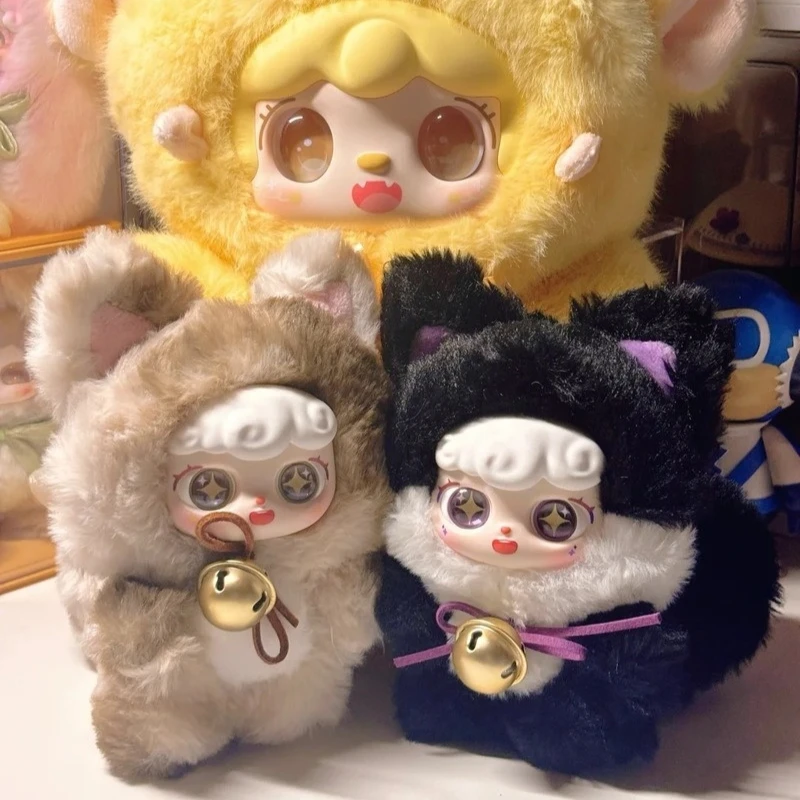 

Lucky Meow Language Star Wish, плюшевая слепая коробка, милый кот, рюкзак, подвеска, декор, кукла, милая девушка-сюрприз, загадочная коробка, подарок на день рождения