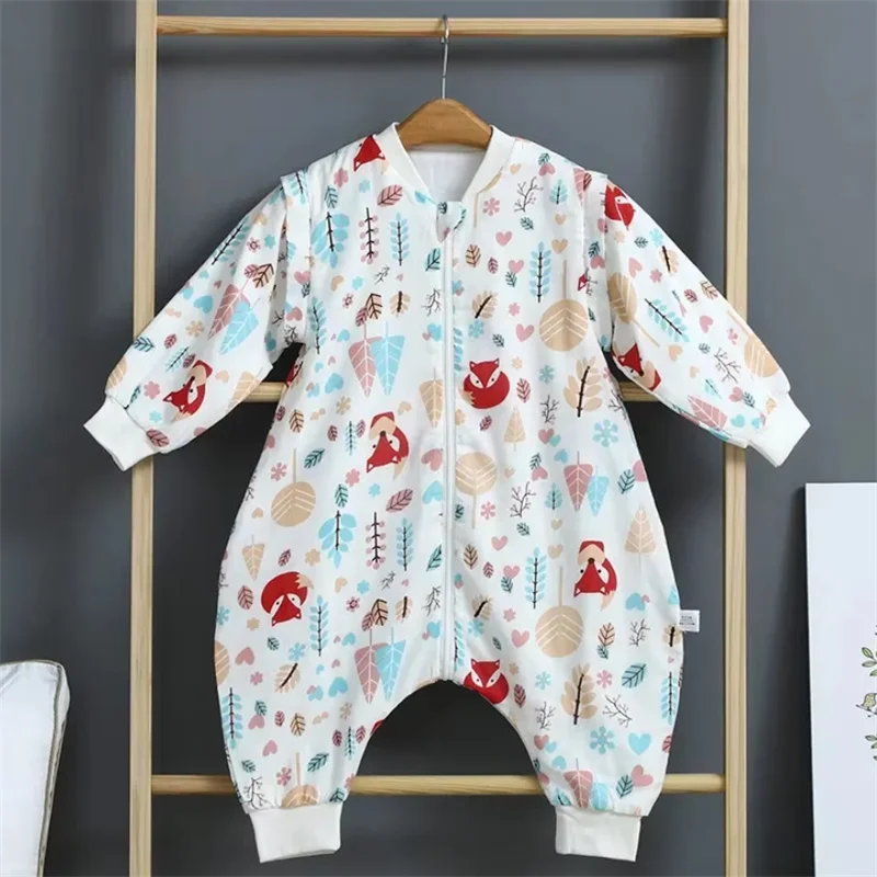 

Four Season Universal Children Sleeping Bag Boys and Girls Sleeping Bag Cute Printed Pattern Baby Anti-kick Quilt Sleeping Bag