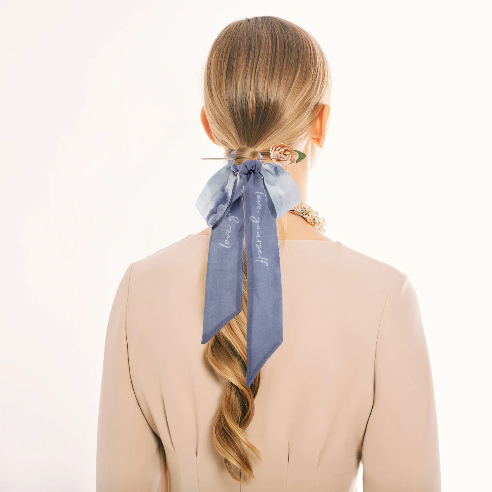 

Tassel Hairpin Chinese Style Hanfu Hair Accessories Ribbon Bun Holder Metal Ancient Hair Sticks For Women Updos