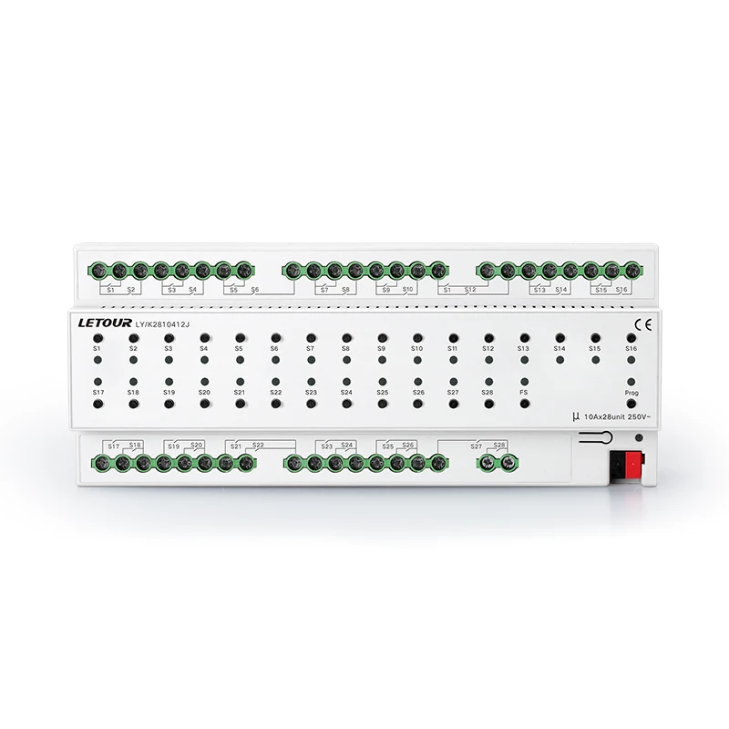 

28-channel 10A smart light switch module Smart Hotel System Smart Home System