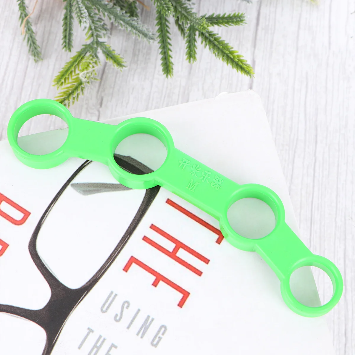 

Guitar Finger Practice Tool M Green High Toughness Smooth Surface Easy Clean Flexible Training Finger Expansion Sleeves