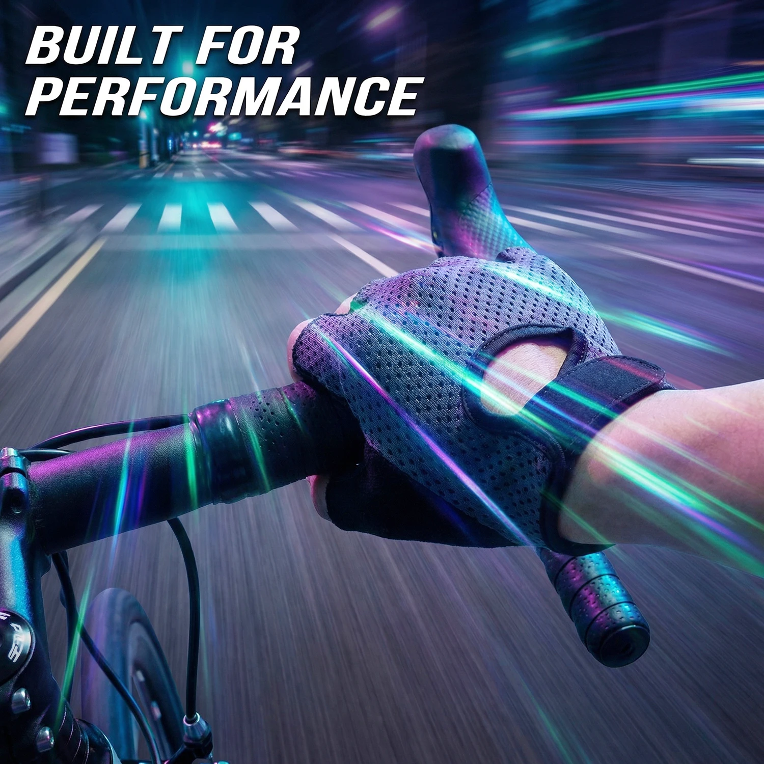 

YANBIGUO Breathable Half Finger Cycling Gloves, Summer Lightweight Shock Absorption Non-Slip Bike Gloves for Men and Women