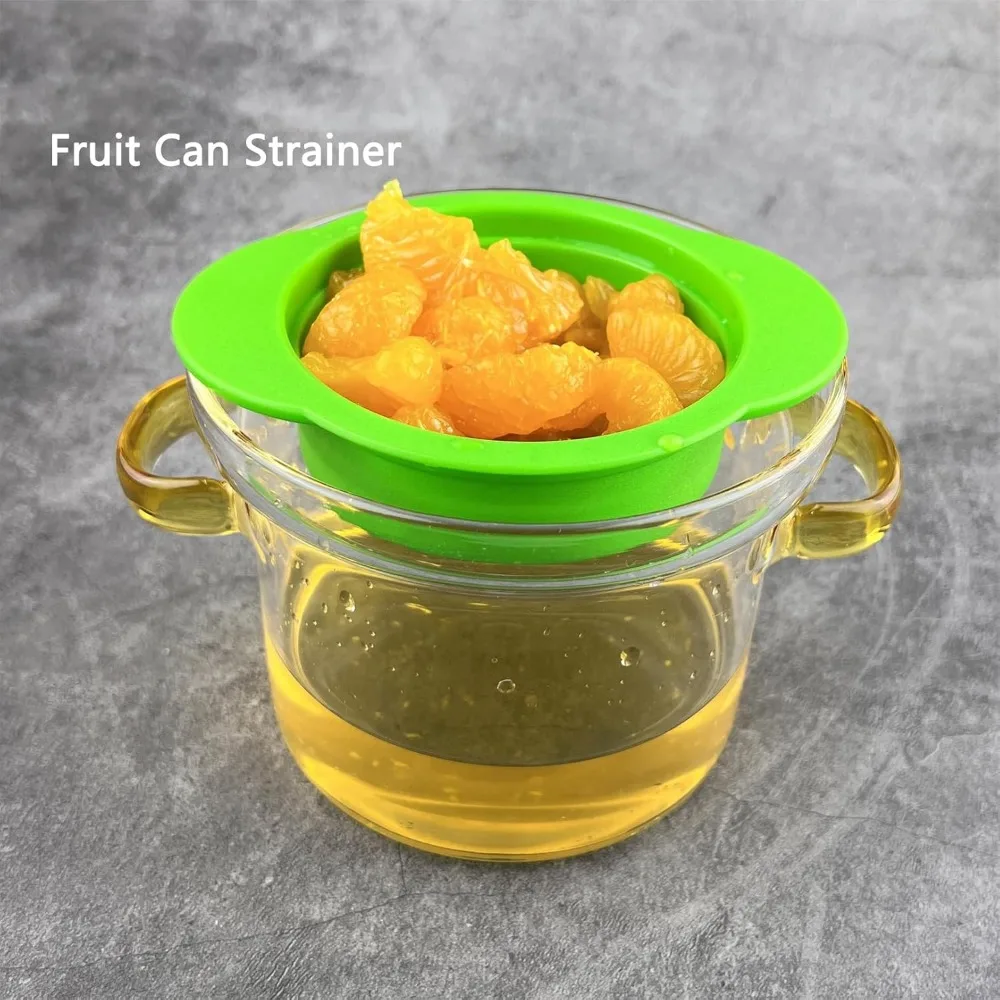 2 упаковки — банка, тунец, дуршлаг, пищевой пластик, без BPA, цельный дизайн, можно мыть в посудомоечной машине, подходит для банок стандартного размера