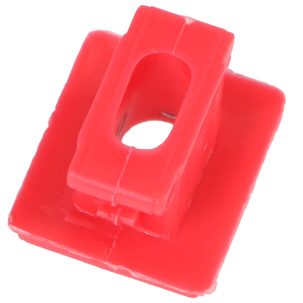 20pcs/set Panel Fixing Buckles For BMW E46/E65/E66/E83N Dashboard Dash Trim Strip Clips Car Fasten Clips Red Insert Grommets