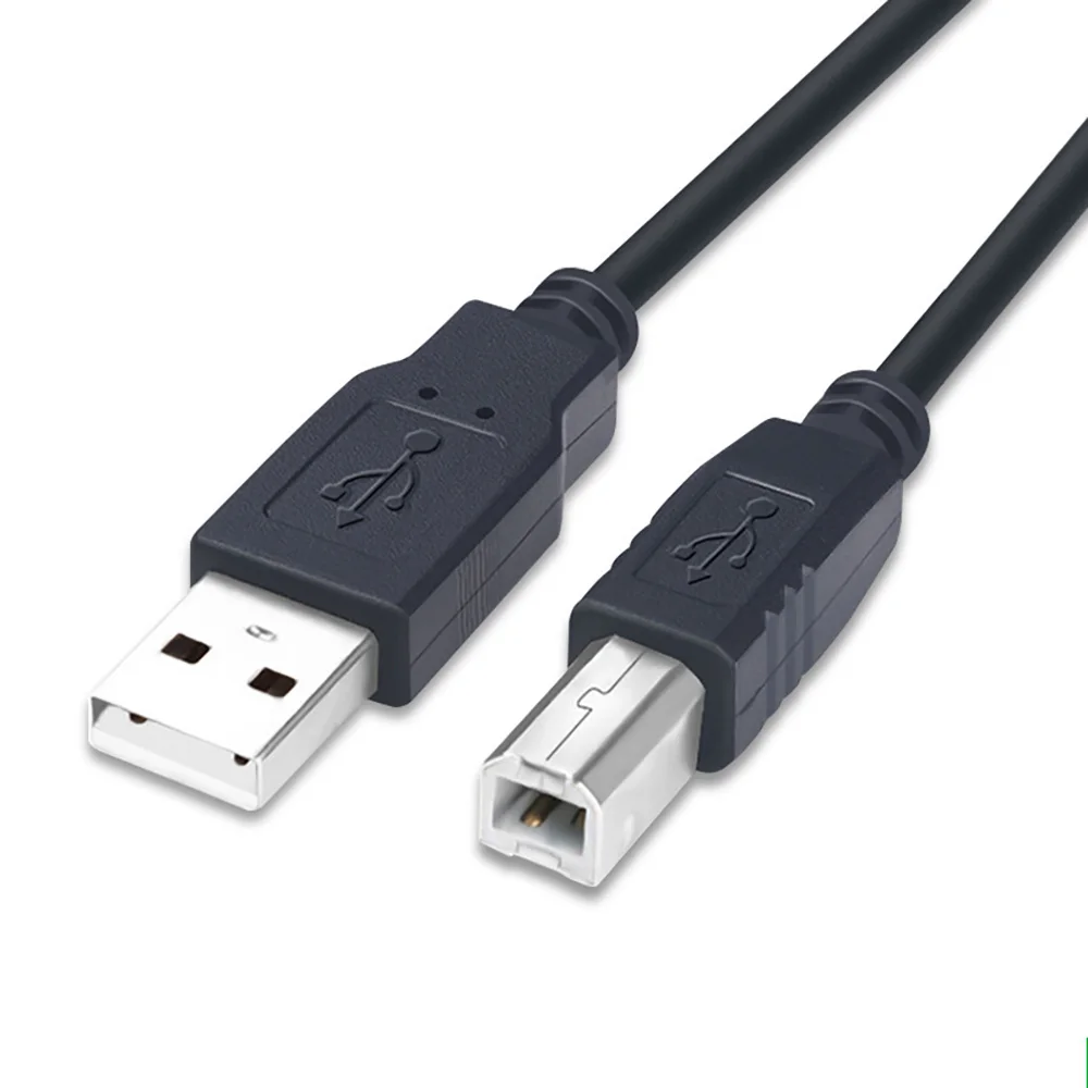 0.5M 1m 1.5m 3M USB High Speed 2.0 A To B Male Printer Cable for Canon Brother Samsung Hp Epson Printer Cord Usb Printer Cable