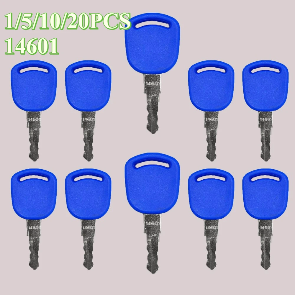 1/5/10/20PCS BLUE 14601 Key 82003267 82030143 For Case Excavator Tractors